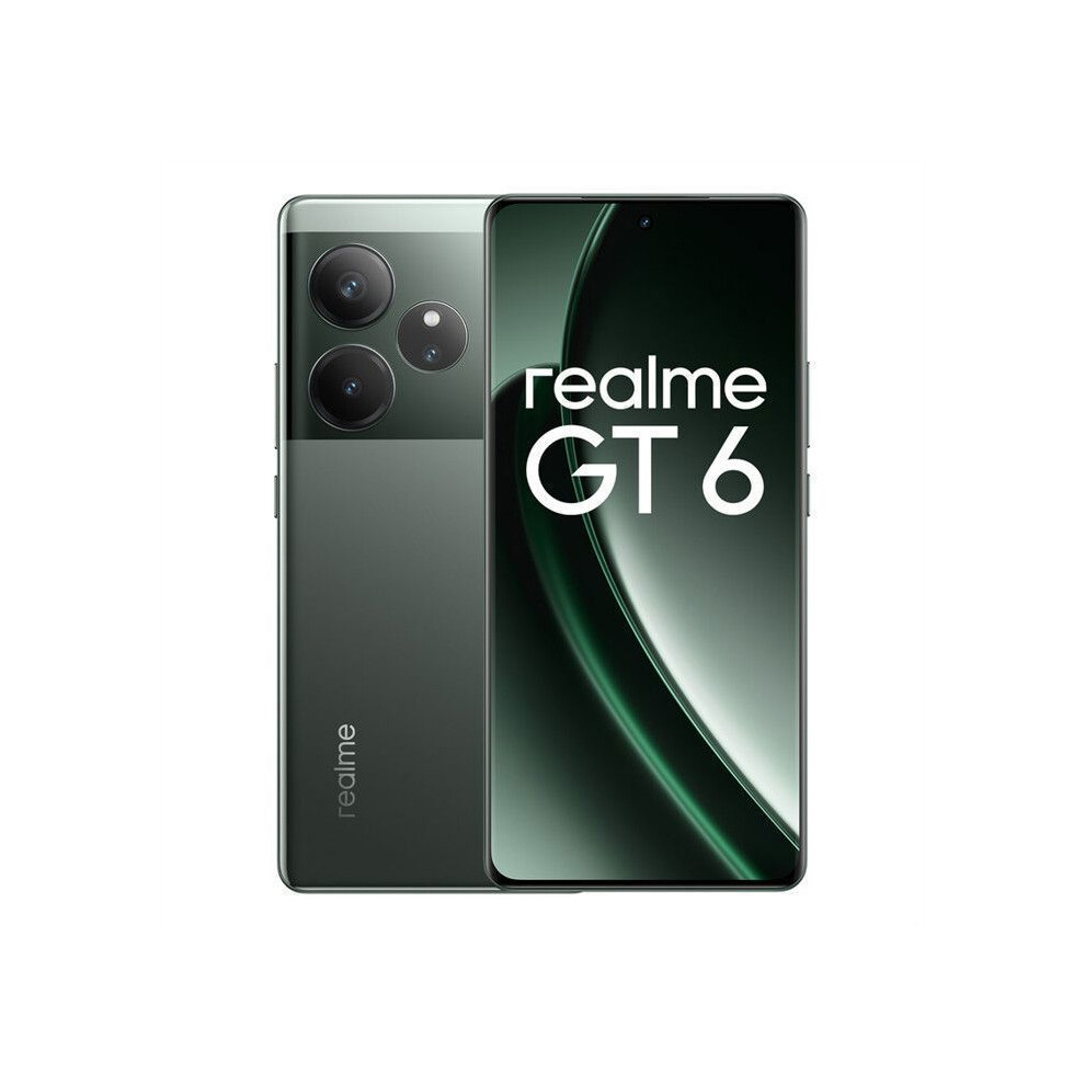 Smartphone Realme Gt 6 12Gb Ram 256Gb 5G Green 6941764433953