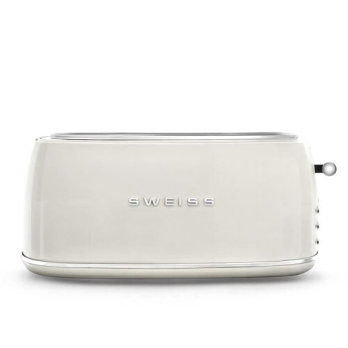 Vintage-Toaster - SWEISS - GRV8 - 2 Schlitze - 1500 W - Beige