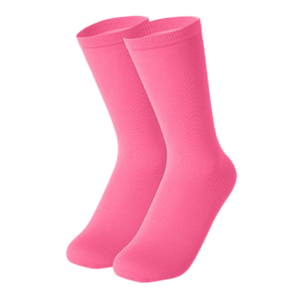 (Pink, length 33cm) Ice Skating Socks for Women Girl Breathable Figure Skating Socks Blue-image-OPC-PJP559X-NEW