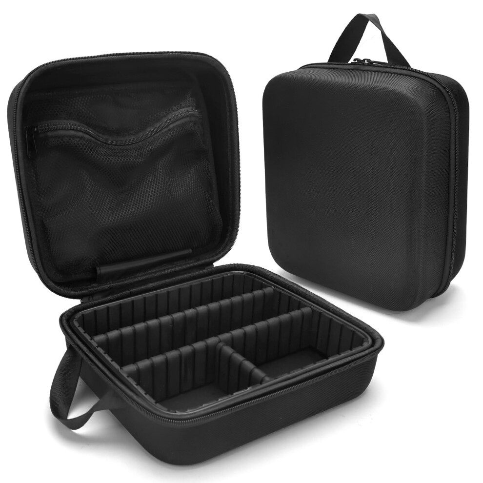 Barber Carrying Case Small, Professional Stylist Tool Box For Hair Cutting, Grooming Supplies, Clippers, Scissors Organizer 6482260716183
