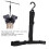 Fishing Wader Boot Hanger 360 Rotating Buckle Adjustable Strap for Waders 12