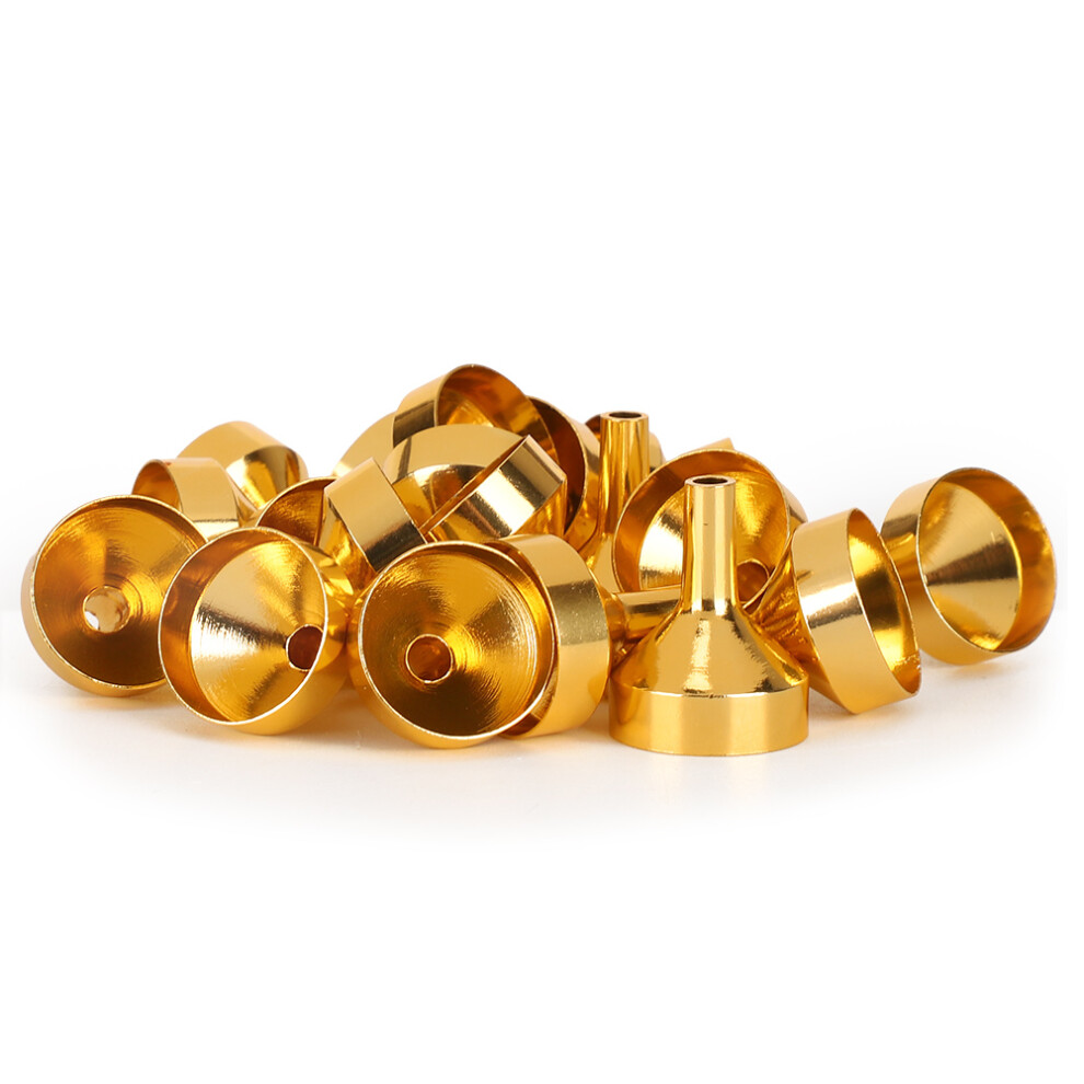 Gold Metal Perfume Diffuser Funnel Portable Liquid