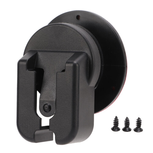 Clip porta-microfono per autoradio 55mm nero ABS FTM6000R 1
