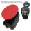 Clip porta-microfono per autoradio 55mm nero ABS FTM6000R 11