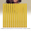 12Pcs Professional Wig Hair Extension Hot Melt 14