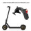 Parafango in ABS+PC con fanale posteriore per MAX G30/G30D 6