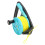 Bobina subacquea con fermo-pollice 46 m 13  14  5,3 cm giallo-blu 9