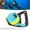 Bobina subacquea con fermo-pollice 46 m 13  14  5,3 cm giallo-blu 11