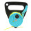 Bobina subacquea con fermo-pollice 46 m 13  14  5,3 cm giallo-blu 4