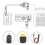 ALLPOWERS S2000 Bluetti EB55Anker 757/767 Car Cigarette Lighter Compatible with XT60 12V to 24V Charging Cable 2