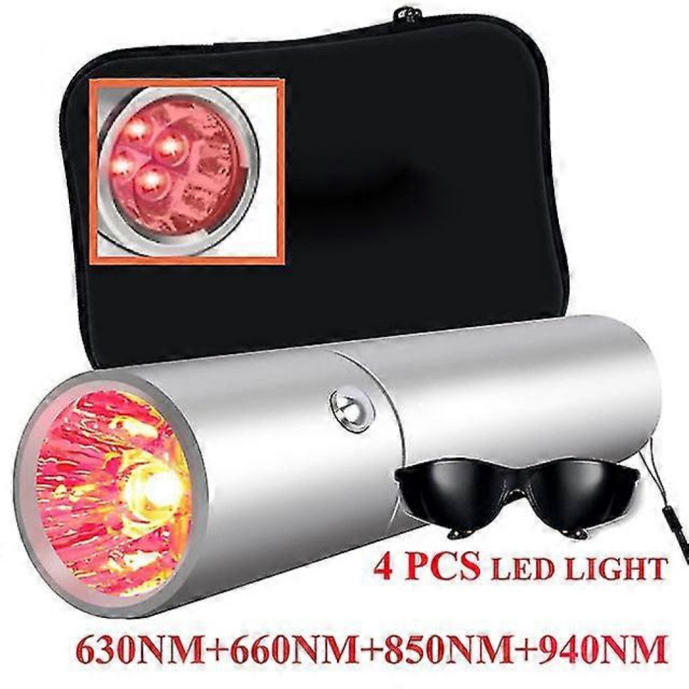 Blue/Red/Light & Therapy Device With 5 Wavelengths Near Infra 940Nm Therapy Compatible With Body Relief Acne Treatment Skin