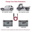 ALLPOWERS S2000 Bluetti EB55Anker 757/767 Car Cigarette Lighter Compatible with XT60 12V to 24V Charging Cable 5