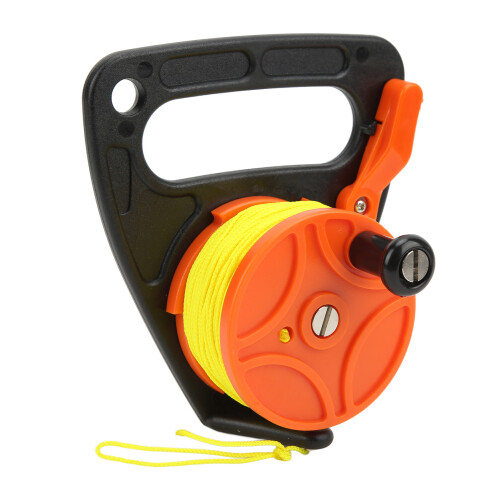 Bobina subacquea 46m, 13x14x5.3cm, Giallo-Arancione 1