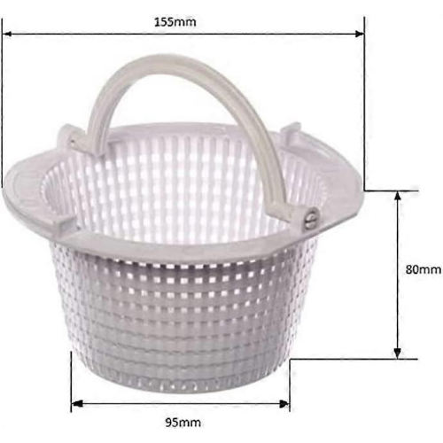 Pool Skimmer Basket Strainer Pool Replacement Skimmer Basket Pool Filter Basket Pool Skimmer Baskets Compatible with In Ground Pools 1
