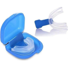 Mouth Guard Compatible with Grinding Teeth and Clenching Teeth Grinding Guard Soft ComCompatible withtable Portable Improve Sleep Snoring Red