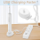 Universal Electric Toothbrush Charger - Compatible with Oral B, Replacement 3