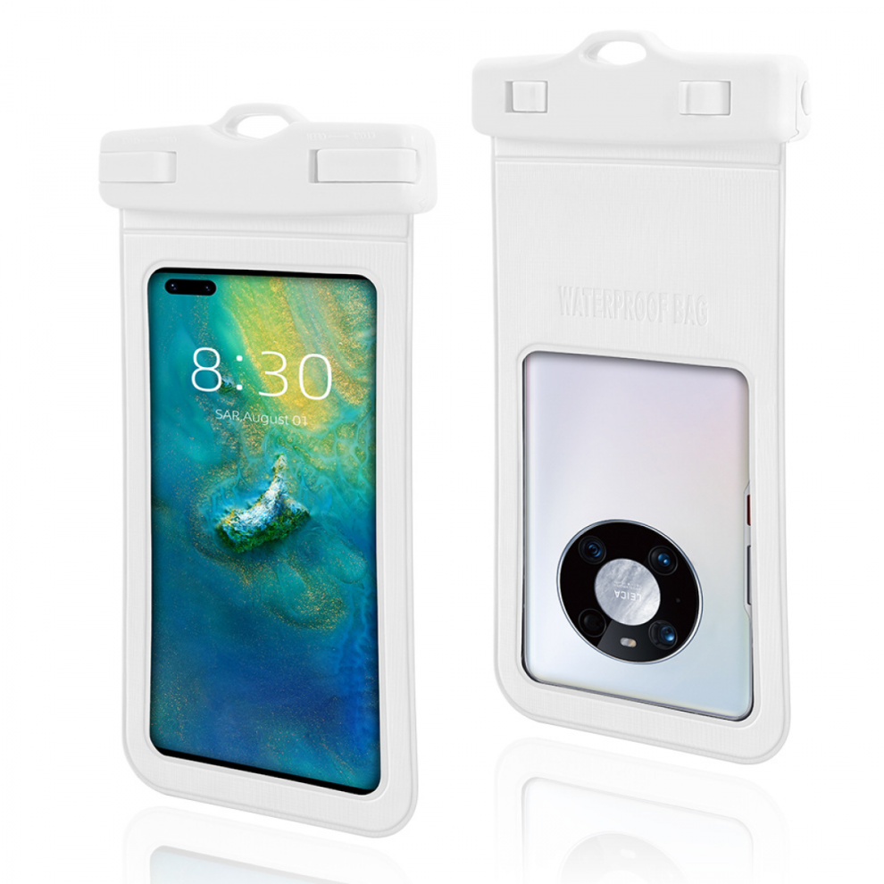 Drifting Diving Swimming Mobile Phone Waterproof Case Protective Cover New Large Transparent Mobile Phone Waterproof Bag Swimming Bags Pouch 6477056401459