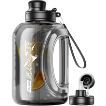 2800ml Large Water Bottle with Scale Fashion Large Sports Bottle Compatible with Fitness Workout
