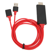 Adattatore cavo HDTV 1080P HDMI 2 m per TV, proiettore, schermo e interfaccia multimediale.