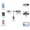 1080P HDTV Multimedia HDMI Cable Adapter for TV Projector & Display Black 3