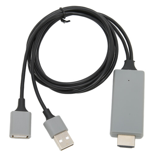 1080P HDTV Multimedia HDMI Cable Adapter for TV Projector & Display Black 1