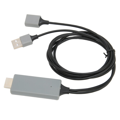 1080P HDTV Multimedia HDMI Cable Adapter for TV Projector & Display Black