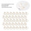 Large Golden Apple Shape Paper Clips 40Pcs Creative & Durable Office Supplies 10