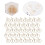 Large Golden Apple Shape Paper Clips 40Pcs Creative & Durable Office Supplies 14