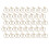 Large Golden Apple Shape Paper Clips 40Pcs Creative & Durable Office Supplies 16