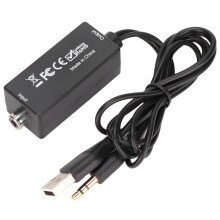 Plug & Play D15 Digital to Analog Adapter with PVC Wire Body for TV/DVD