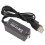 D15 DAC Plug & Play, 1m cable negro para TV/Set-Top 15