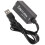 D15 DAC Plug & Play, 1m cable negro para TV/Set-Top 8