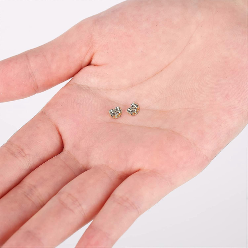Earring Backs Stoppers Gold Replacement Secure Ear Locking compatible with Stud Earrings 2