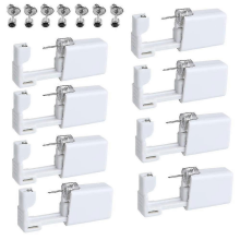 8 Pack Disposable Ear Piercing Gun With Ear Studs Asepsis No Pain Safety Self Ear Piercing Gun Kit Tool