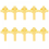Suit Lapel Pin Stick Cross Pins Decorative Accessory compatible with Various Occasions 10Set 2