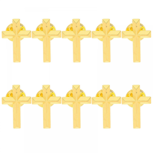 Suit Lapel Pin Stick Cross Pins Decorative Accessory compatible with Various Occasions 10Set 1