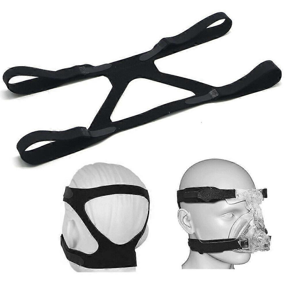 2x Universal CPAP Mask Headgear Strap fit compatible with ResMed Mirage,Philips Respironics