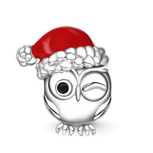 (SS1414) 2025 Christmas Tree Reindeer Gingerbread Man Charm Beads Fit Original 925 Sterling Silver Pendant Bracelet DIY Jewelry Christmas Gift