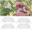 100Pcs Plastic Plant Bender Branch Bending Clips 9