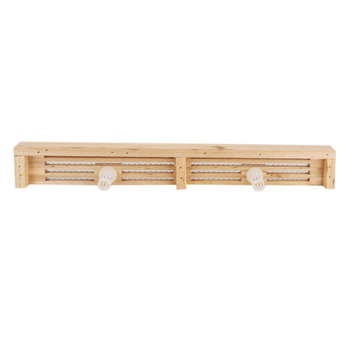 Wooden Four Row Pollen Collector Tray Trap