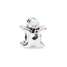 (SS0742) 2025 Christmas Tree Reindeer Gingerbread Man Charm Beads Fit Original 925 Sterling Silver Pendant Bracelet DIY Jewelry Christmas Gift