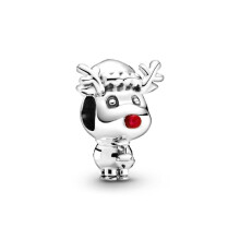 (SS0140) 2025 Christmas Tree Reindeer Gingerbread Man Charm Beads Fit Original 925 Sterling Silver Pendant Bracelet DIY Jewelry Christmas Gift
