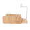 Practical Adjustable Bamboo Soap Cutter Bread 2