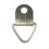 Ganci da parete per specchi con cornice a specchio, con anello a D in ottone dorato, da 20 pezzi 1