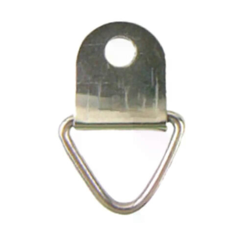 Ganci da parete per specchi con cornice a specchio, con anello a D in ottone dorato, da 20 pezzi