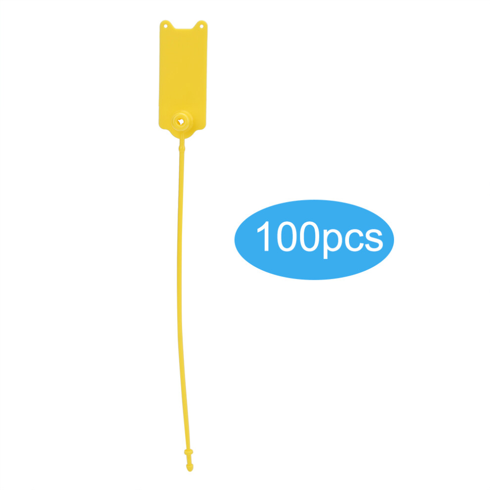 100Pcs 195Mm Disposable Cable Zip Ties Anti Theft 9387669053419
