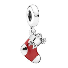 (SS0034) 2025 Christmas Tree Reindeer Gingerbread Man Charm Beads Fit Original 925 Sterling Silver Pendant Bracelet DIY Jewelry Christmas Gift