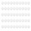 50pcs Plastic Fake Pigeon Egg Solid Fake Egg 1