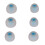 3 Size 6 Pcs Replacement Earplugs Soft Silicone 4