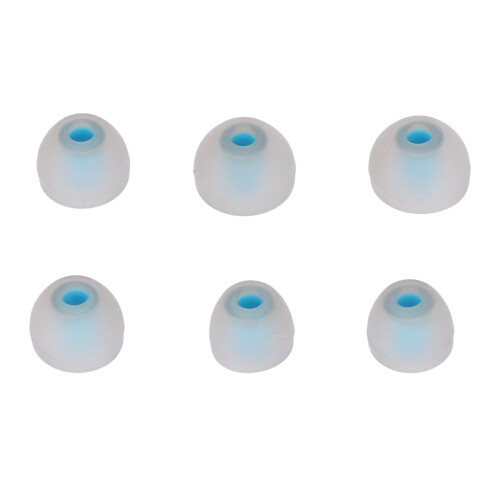 3 Size 6 Pcs Replacement Earplugs Soft Silicone